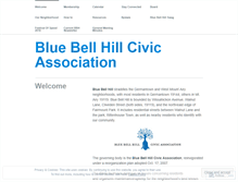 Tablet Screenshot of bluebellhill.net
